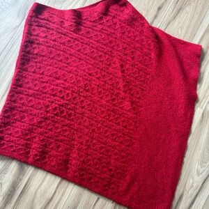 Talbots xs handkerchief style poncho